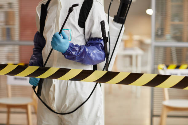 Professional Sewage Cleanup technician working in Sprague, NE